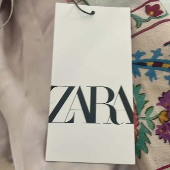 Zara Floral Kimono Belted Long Robe Women Size XS NEW NWT 7864/029